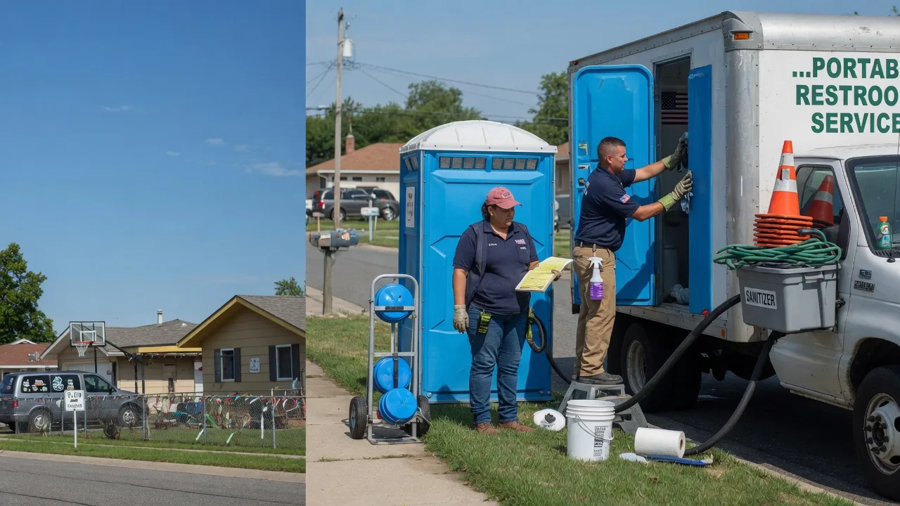Portable Toilet Rental in Gracemont, OK near me